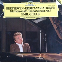 Deutsche Grammophon : Gilels - Beethoven Eroica Variations, Sonata No. 7